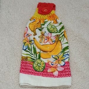Handmade Crocheted Dishtowel